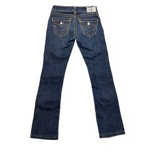 TRUE RELIGION Womens Low Rise Straight Leg Jeans Size 26 Style # WLH572X…